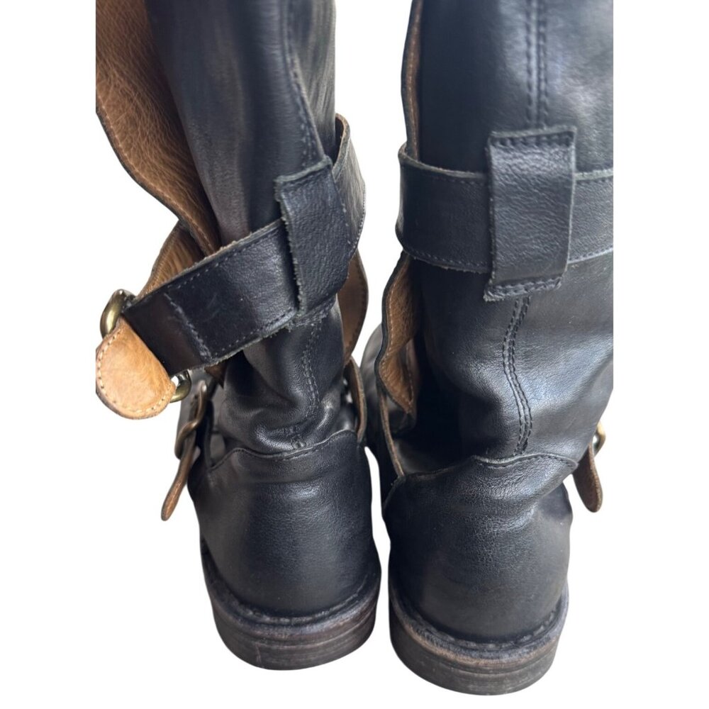 Fiorettini + Baker engineer motorcycle Eternity boots in black - Picture 5 of 16